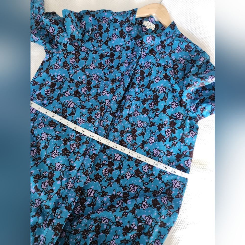 Zuri Floral Blue Dress - Picture 6 of 11